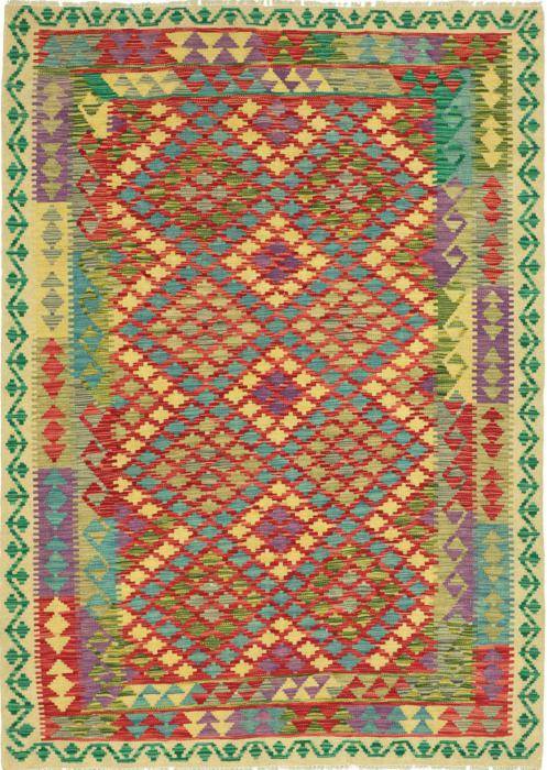 Nain Trading Kelim Afghan Maimana 193 x 156 Zeitlich begrenztes Angebot