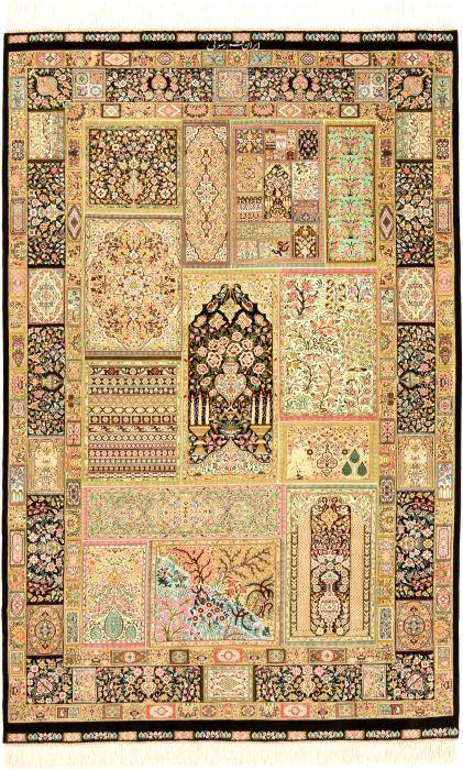 Nain Trading Ghom Seide Signiert 158 x 100 VIP-Rabatte