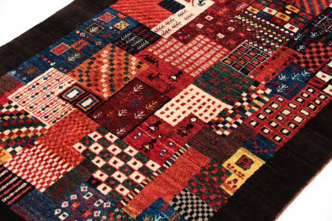 Nain Trading Perser Gabbeh Loribaft Nowbaft 126 x 85 Speichern exportieren