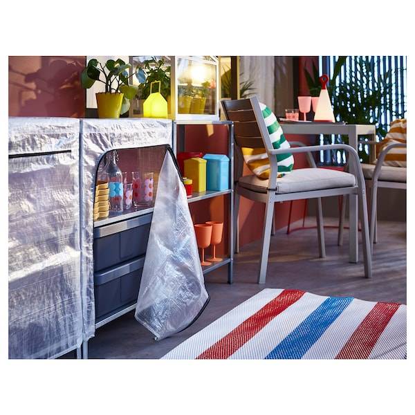 HYLLIS Regal mit Überzug, transparent, Rabatt