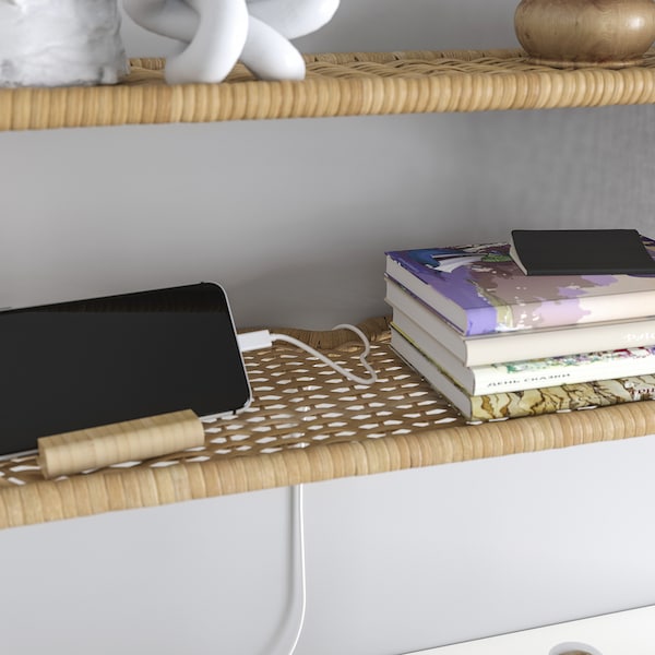 FRYKSÅS Wandregal, Rattan, Bestseller