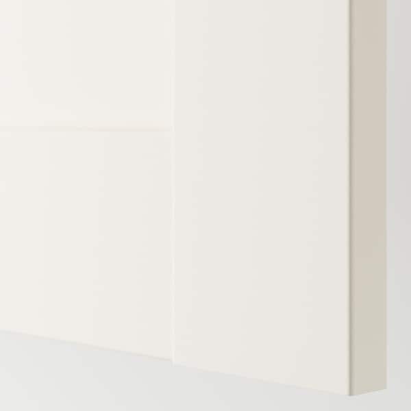 PAX / BERGSBO Kleiderschrank, weiß/weiß, Outlet
