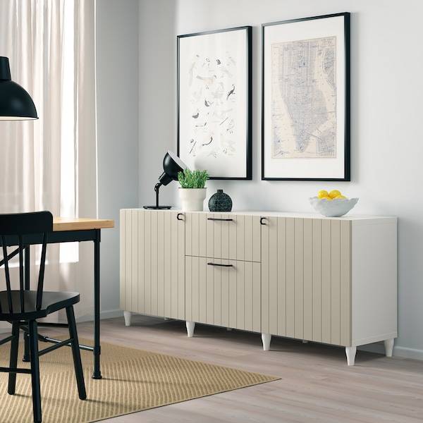SUTTERVIKEN Tür/Schubladenfront, graubeige, Versandkostenfrei