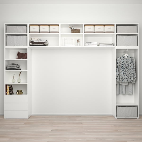 PLATSA Klschrank/8 Türen+3 Schubl., weiß/Fonnes Sannidal, Exklusive Angebote