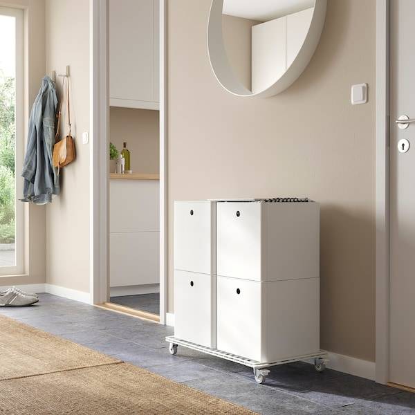 KUGGIS Box mit Deckel, weiß, Zeitbegrenzte Promotion