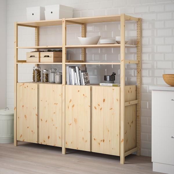 IVAR 2 Elem/Böden/Schrank, Kiefer, zollfrei