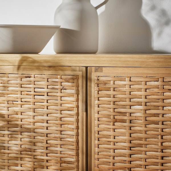 FRYKSÅS Schrank, Rattan, Günstiger Verkauf