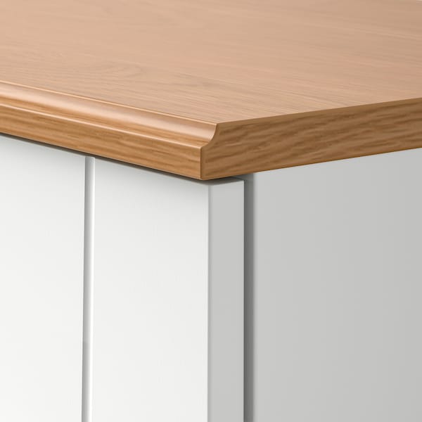 SKRUVBY Schrank mit Türen, weiß, Fabrikverkauf
