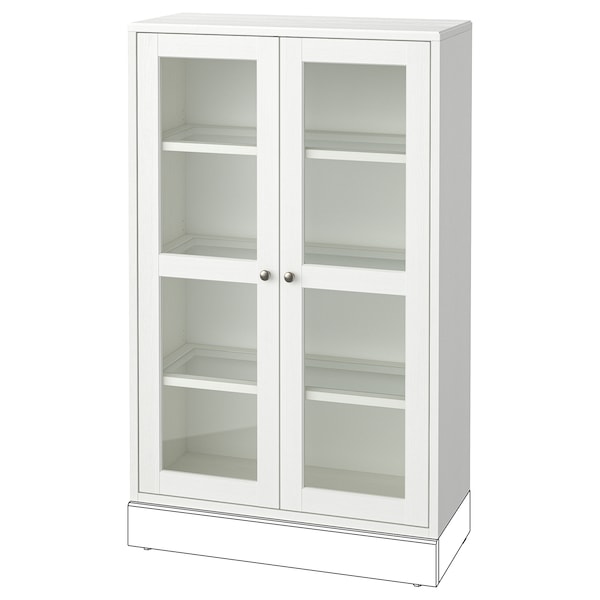 HAVSTA Vitrine, weiß,