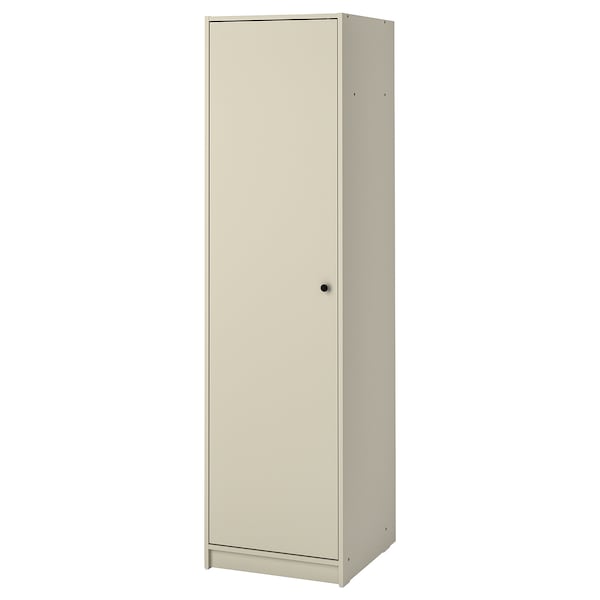 GURSKEN Kleiderschrank, hellbeige,