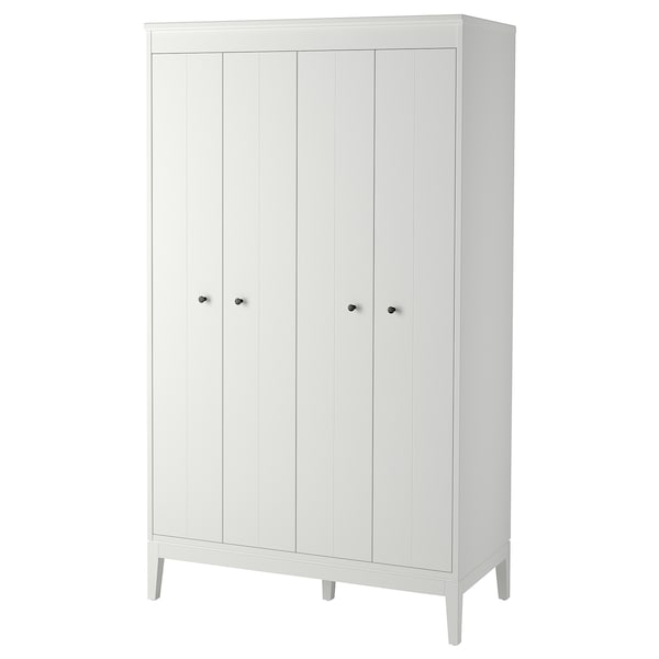 IDANÄS Kleiderschrank, weiß,
