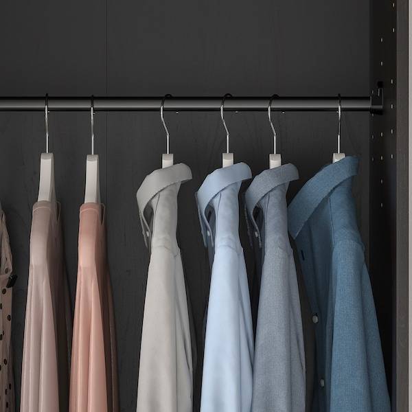 RAKKESTAD Schrank mit 2 Türen, schwarzbraun, Osterangebot