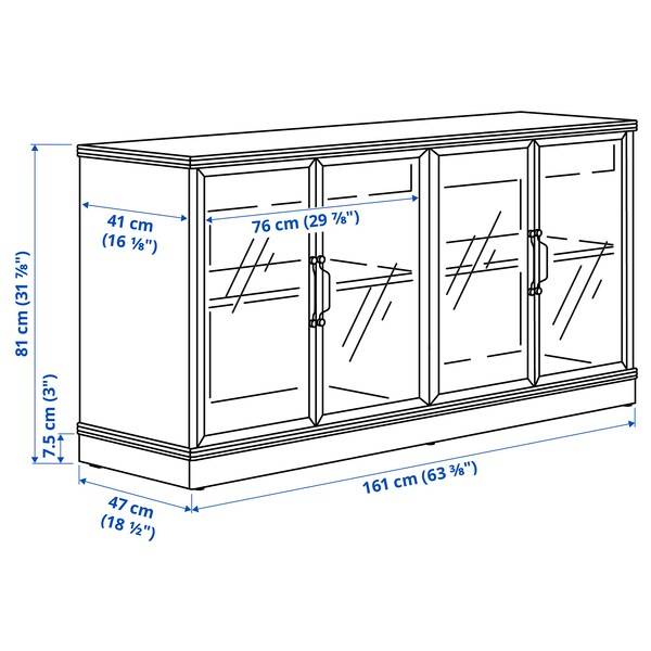 LANESUND Sideboard, graubraun, JETZT KAUFEN