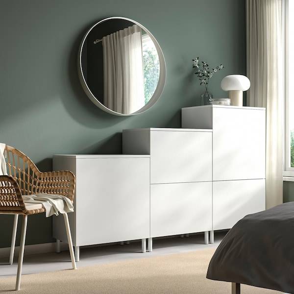PLATSA Schrank, weiß/Fonnes weiß, Fabrik Onlineshop