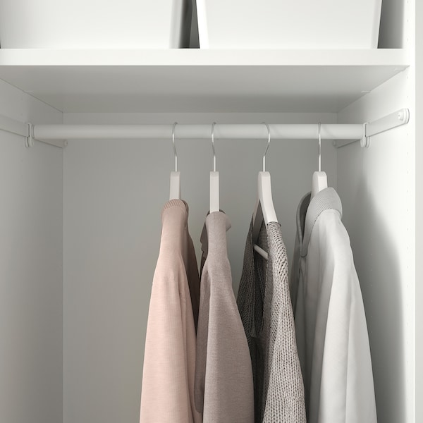 PLATSA Schrank mit 2 Türen, weiß/Fonnes weiß, Sonderangebot
