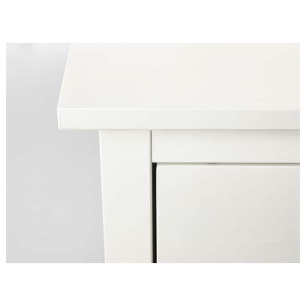 HEMNES Kommode mit 8 Schubladen, weiß gebeizt, Sonderangebot der Fabrik