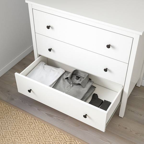 KOPPANG Kommode mit 3 Schubladen, weiß, Discount Store für neue Produkte