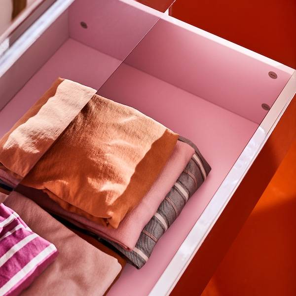 MALM Kommode mit 3 Schubladen, Spiegeleffekt, 50% Rabatt mit kostenlosem Versand