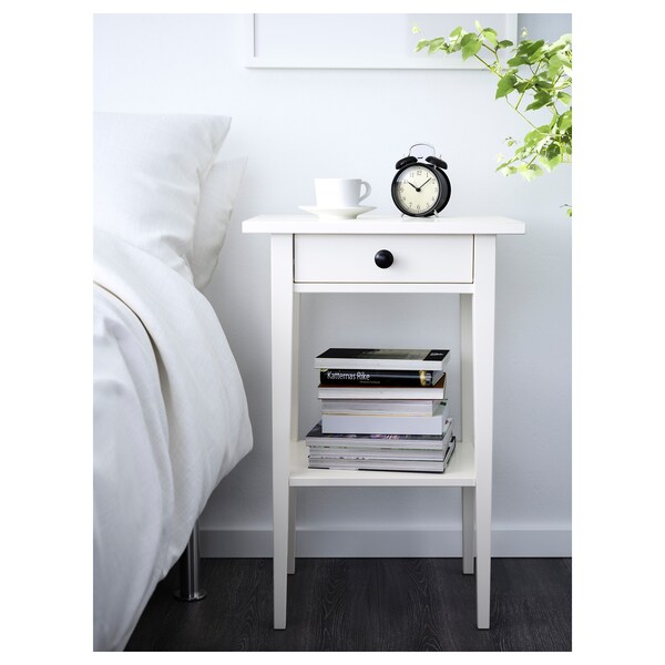 HEMNES Ablagetisch, weiß gebeizt, Fabrikpreis