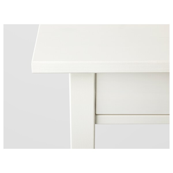 HEMNES Ablagetisch, weiß gebeizt, Fabrikpreis