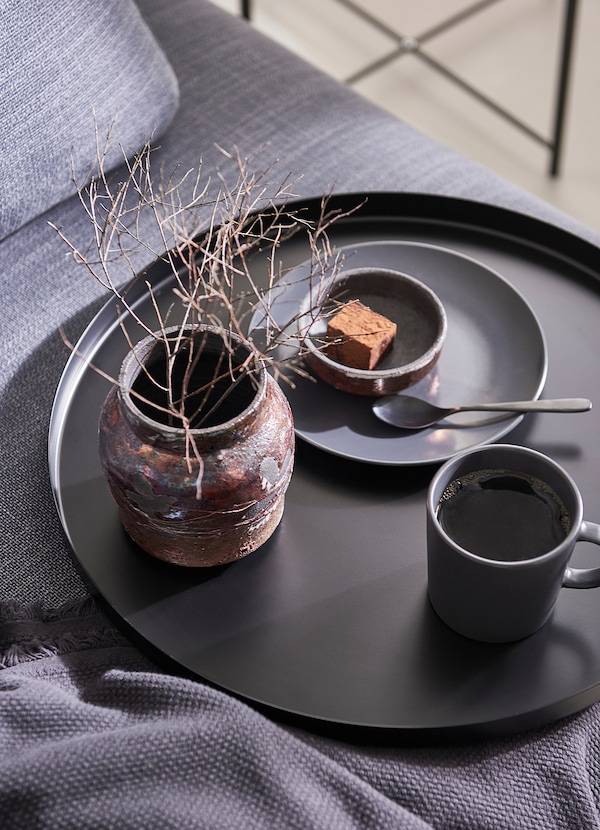 GLADOM Tabletttisch, schwarz, Günstig kaufen