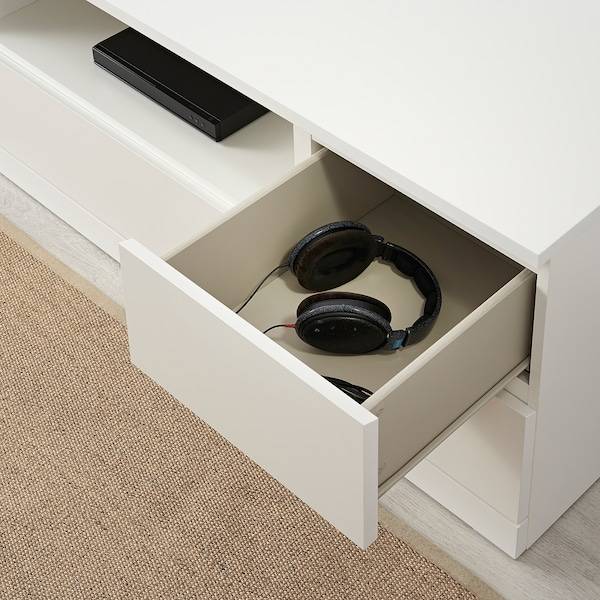 MALM TV-Bank, weiß, Outlet