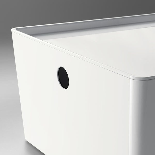 KUGGIS Box mit Deckel, weiß, Online Shopping
