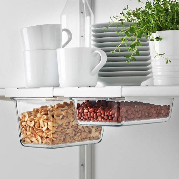IKEA 365+ Dosenhalter, weiß Räumungsverkauf