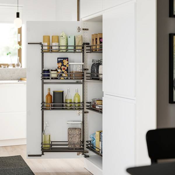 IKEA 365+ Vorratsbehälter mit Deckel, transparent/weiß, Sonderangebote