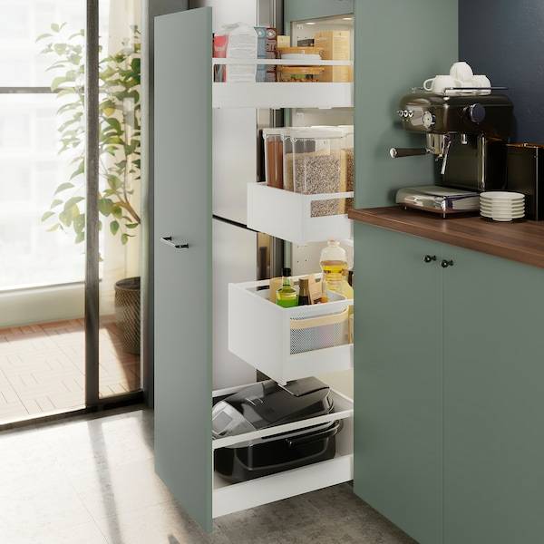 IKEA 365+ Vorratsbehälter mit Deckel, transparent/weiß, Sonderangebote