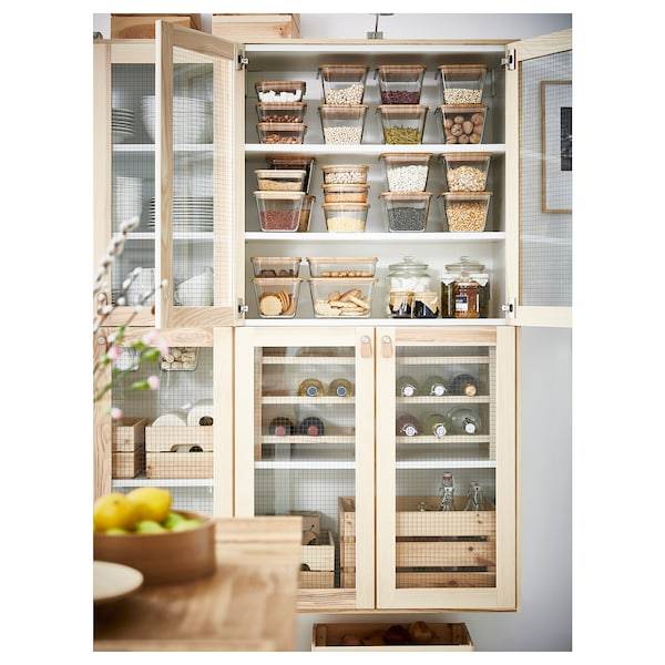 IKEA 365+ Behälter, quadratisch/Glas, VIP-Rabatte