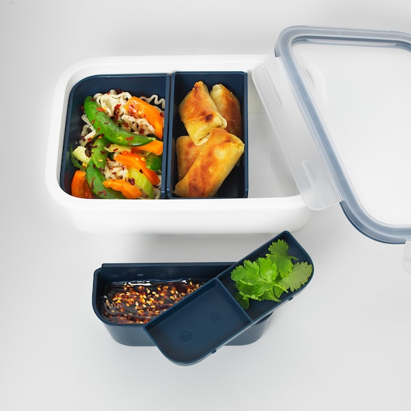 IKEA 365+ Lunchbox-Einsatz 3 St., dunkelblau Begrenzte Freigabe