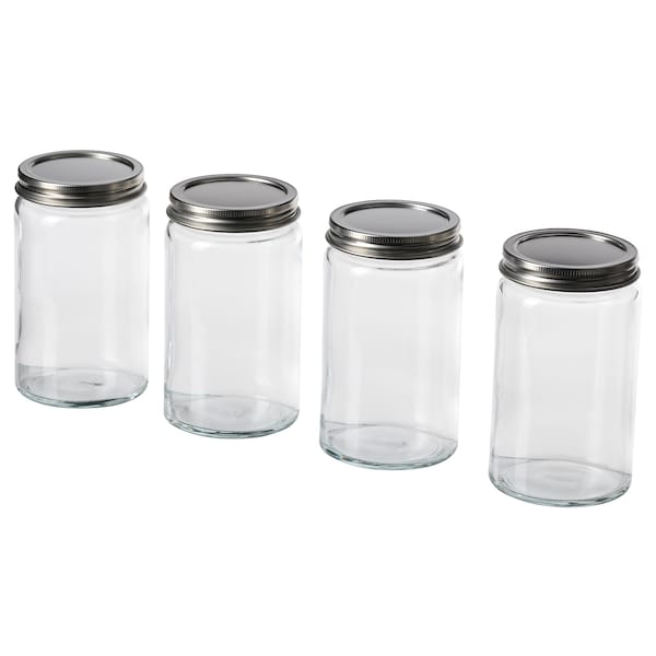 CITRONHAJ Gewürzglas, Klarglas/Edelstahl, 2025