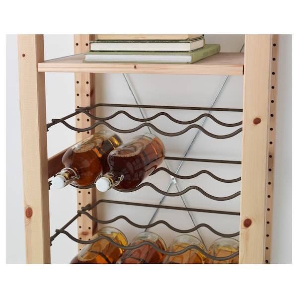 IVAR Flaschenbord, grau, Flash Sale