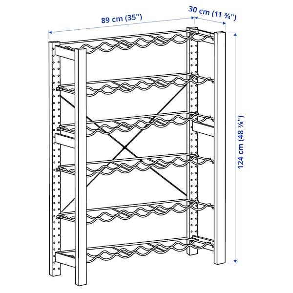 IVAR 1 Element/Flaschenbord, Kiefer/grau, Online Shopping
