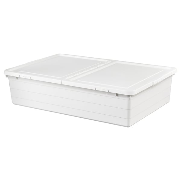 SOCKERBIT Box mit Deckel, weiß,