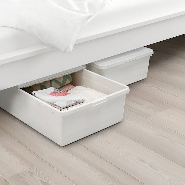 SOCKERBIT Box mit Deckel, weiß, Blitzangebot