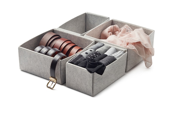 KOMPLEMENT Box 8er-Set, hellgrau, Sonderangebote