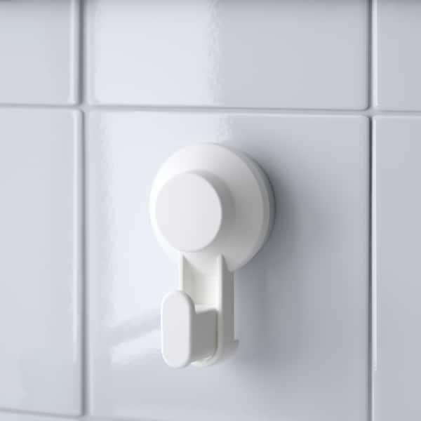 TISKEN Haken mit Saugnapf, weiß Bis zu 60% Rabatt