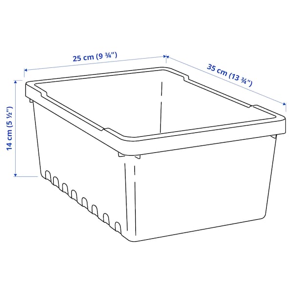UPPSNOFSAD Box, schwarz, Großer Ausverkauf