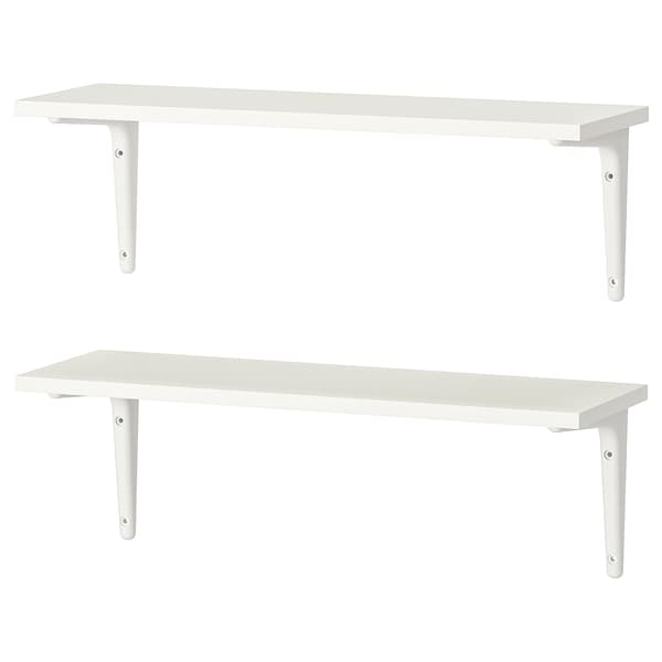 BURHULT / SIBBHULT Wandregalkombination, weiß/weiß, Online Shopping