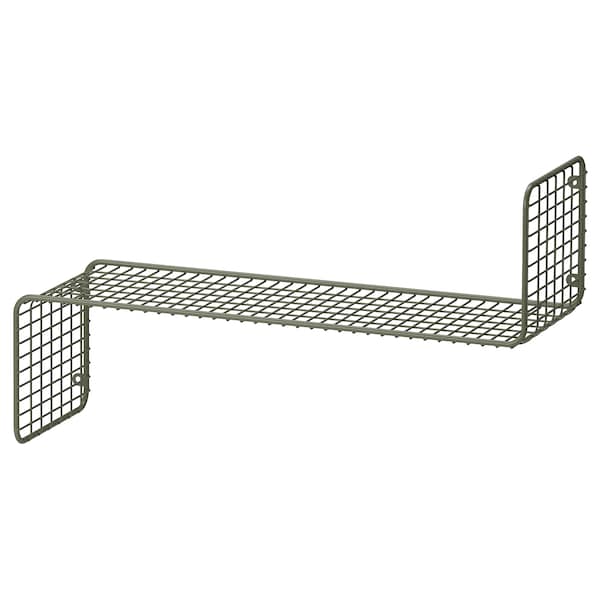 SVENSHULT Wandregal, graugrün, Saisonschlussverkauf