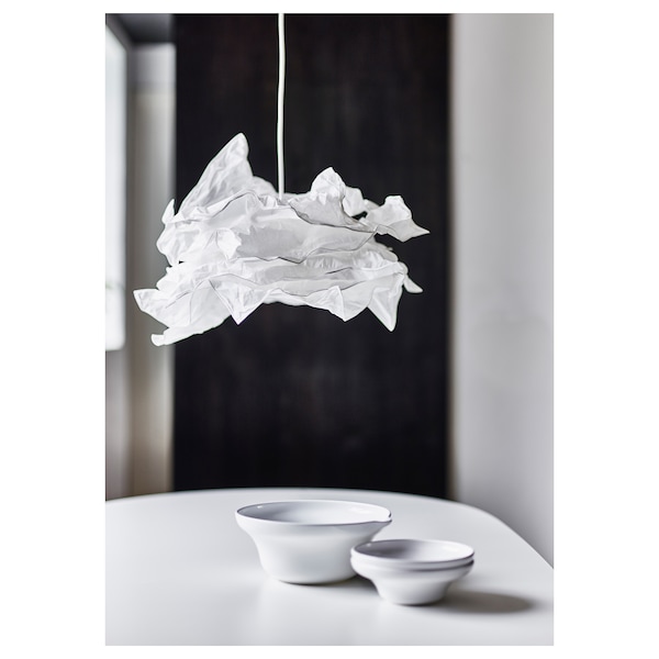 KRUSNING Hängeleuchtenschirm, weiß, Fabrik Onlineshop