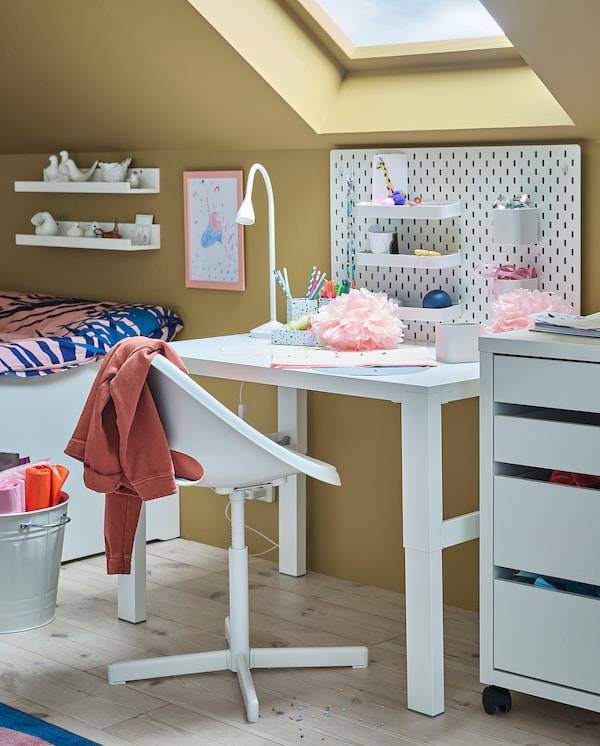 NÄVLINGE Arbeitsleuchte, LED, weiß Top Angebot