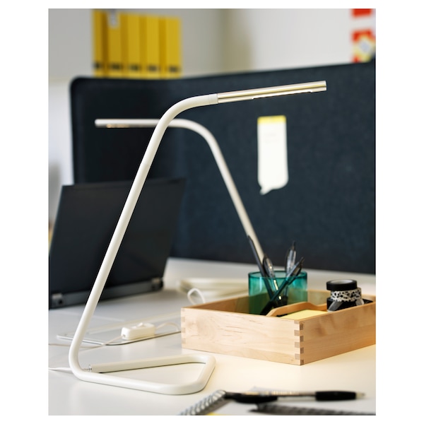 HÅRTE Arbeitsleuchte, LED, weiß/silberfarben Online Outlet