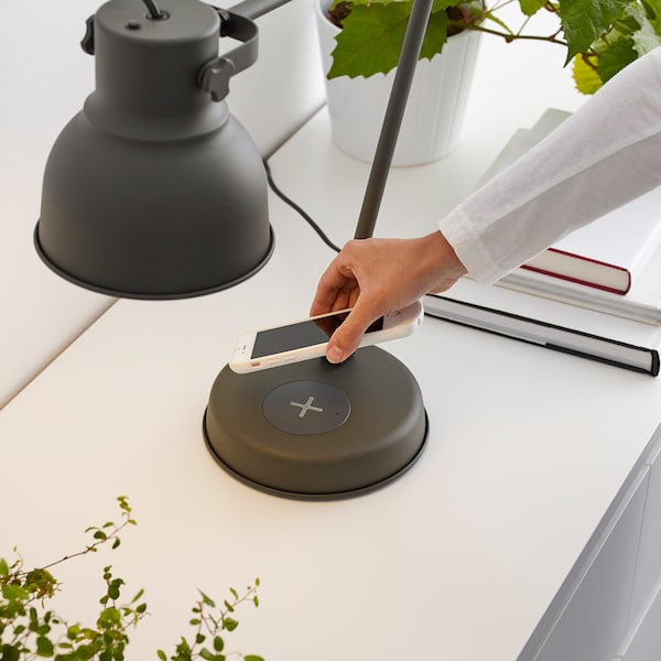 HEKTAR Arbeitsleuchte mit Ladefunktion, dunkelgrau Tägliche Deals