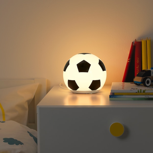 ÄNGARNA Tischleuchte, LED, Fußballmuster Black Friday Preise