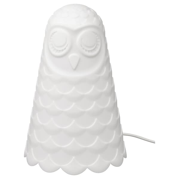 SOLBO Tischleuchte, LED, weiß/Eule,