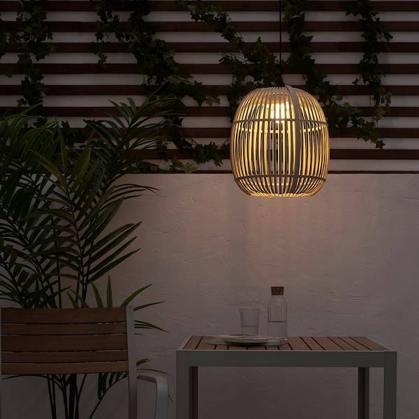 SOLVINDEN LED-Hängeleuchte, für draußen/oval, Saisonschlussverkauf