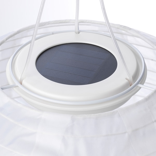 SOLVINDEN Solarhängeleuchte, LED, für draußen/rund weiß, Lagerräumung